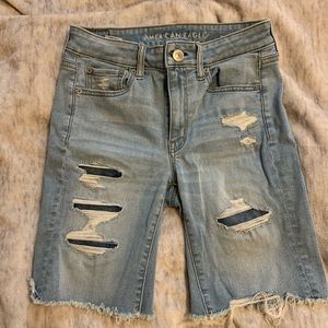 AE Denim Bermuda Short